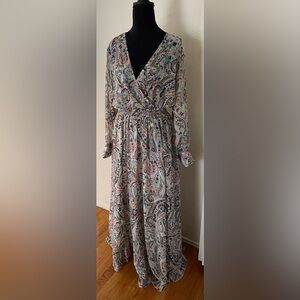 Paisley Maxi Dress